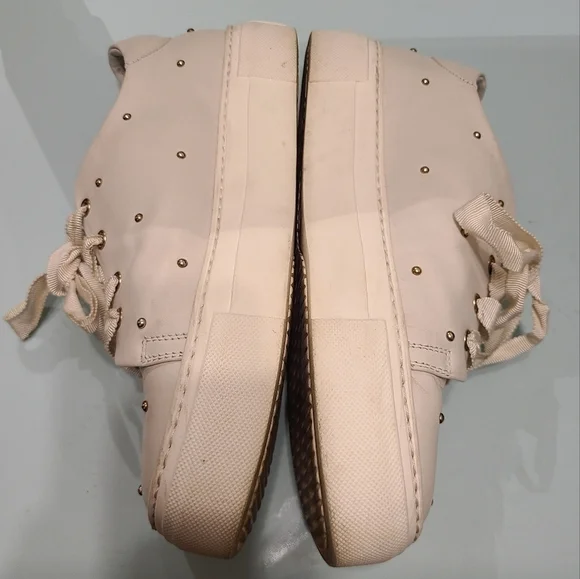 AGL women's Italian leather plate-forme sneakers size 36 or 6 us - Picture 10 of 13